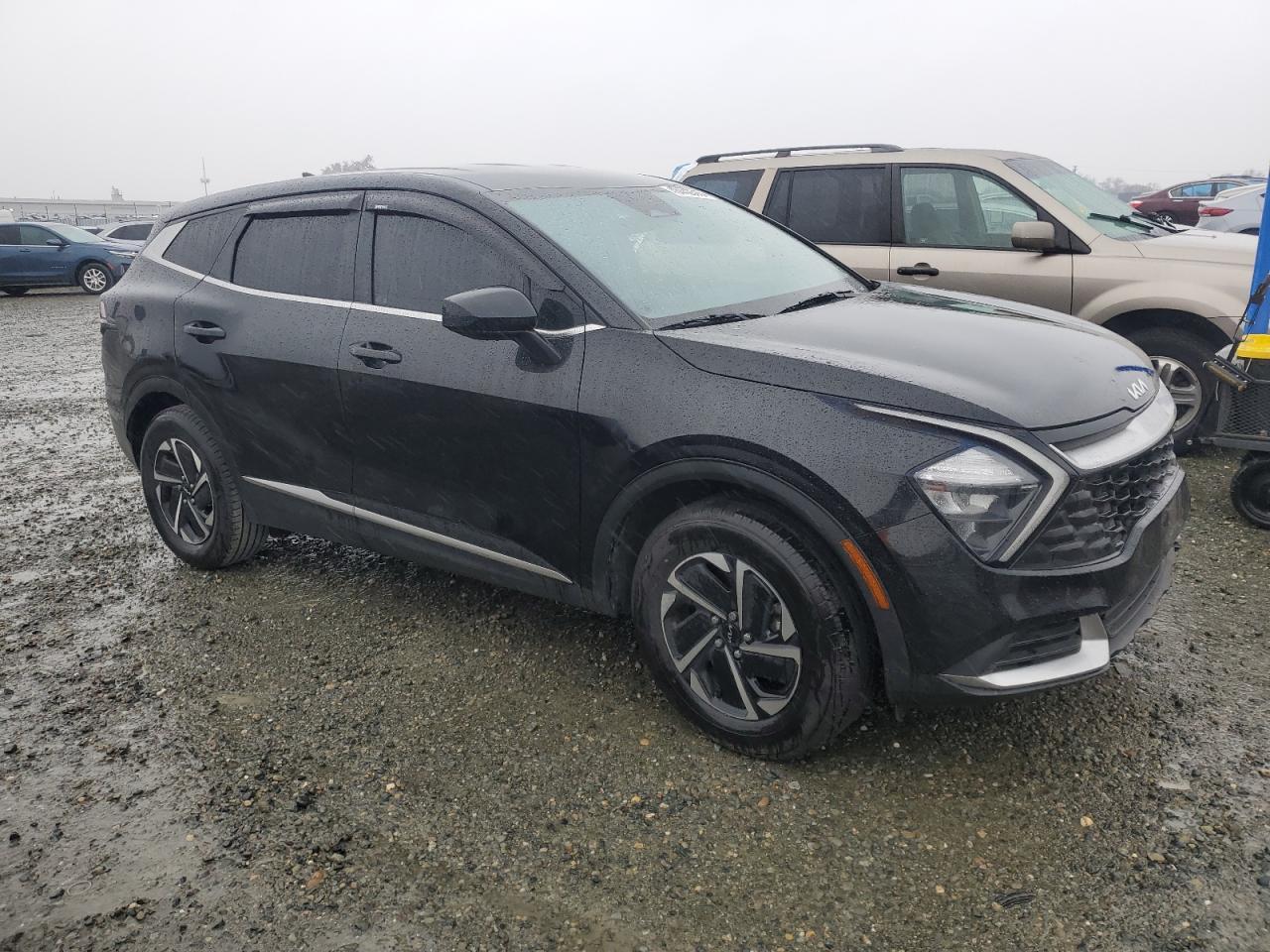 2023 KIA Sportage VIN KNDPUCAG1P7023045 Copart auction photo, vandalism damage thumbnail 4
