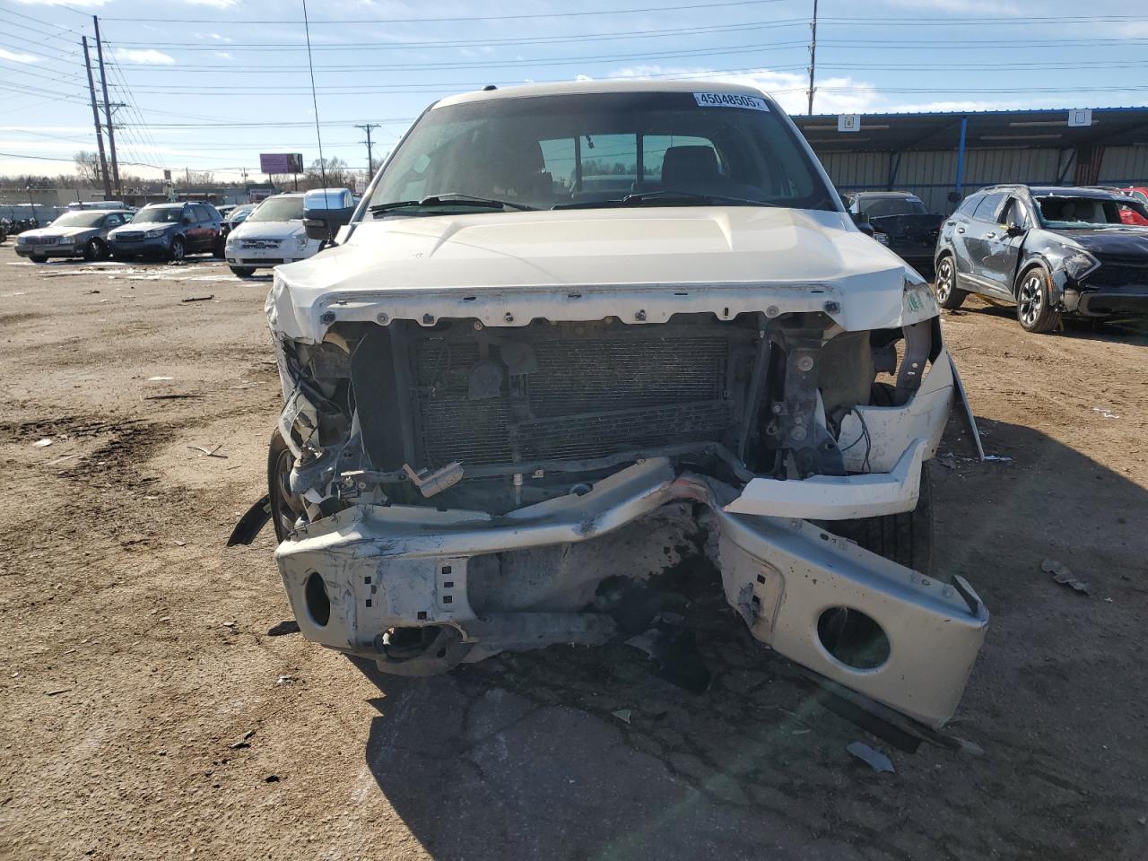 2009 Ford F-150 VIN 1FTPW14V29KA73056 Copart auction photo, front end / side damage thumbnail 5