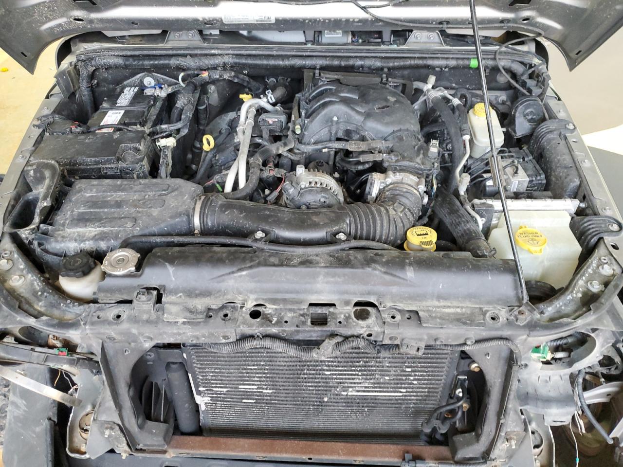 2017 Jeep Wrangler VIN 1C4BJWDGXHL547447 Copart auction photo, all over / undercarriage damage thumbnail 13