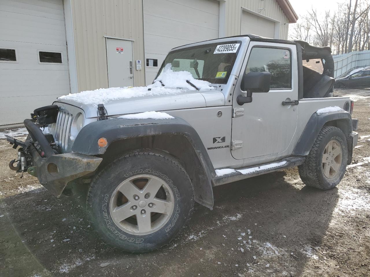 2009 Jeep Wrangler VIN 1J4FA24159L707865