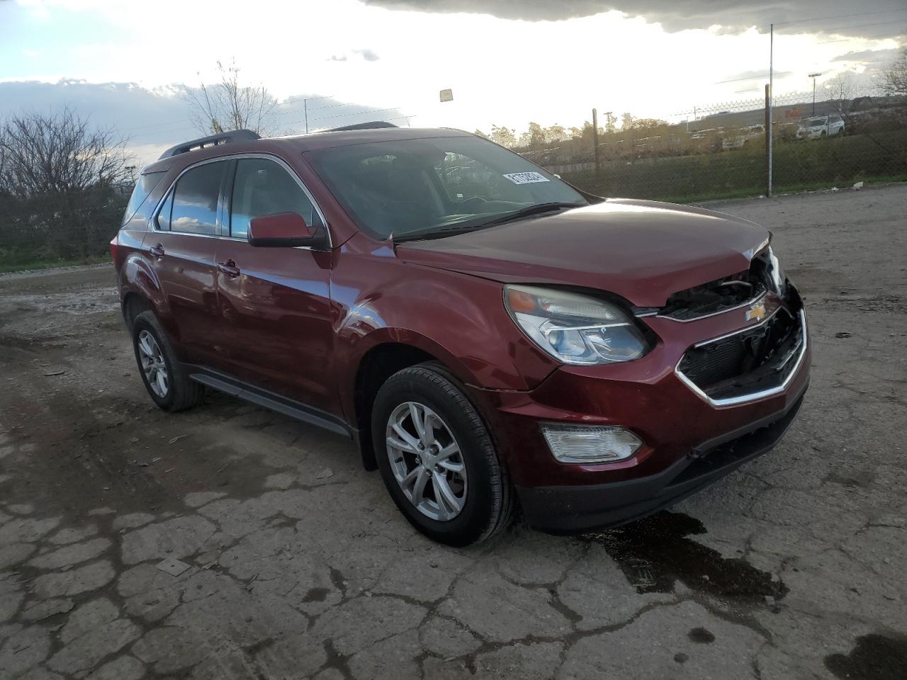2017 Chevrolet Equinox VIN 2GNALCEK6H6190582 Copart auction photo, front end / mechanical damage thumbnail 4