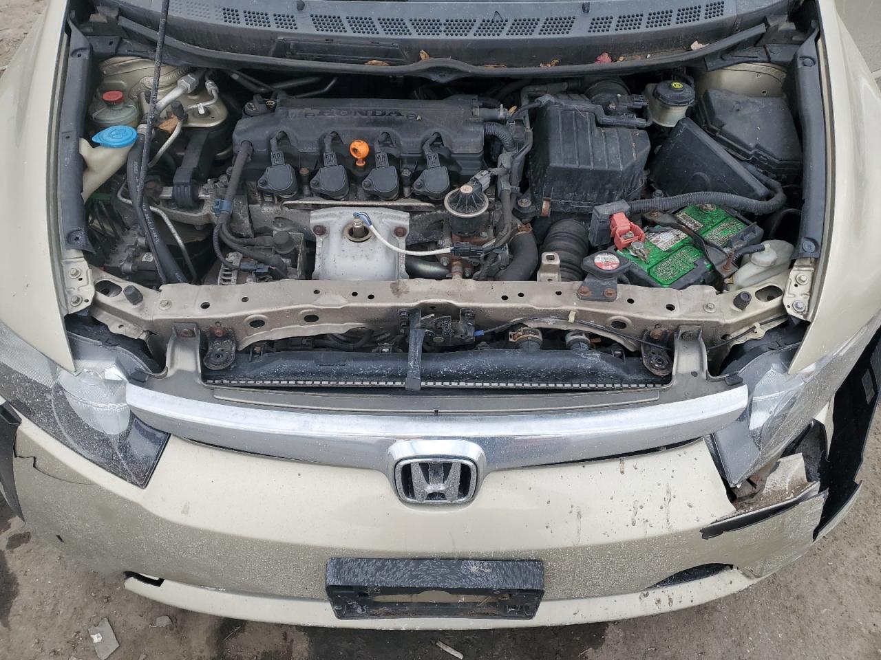 2007 Honda Civic VIN 1HGFA16877L076173 Copart auction photo, front end / rear end damage thumbnail 11