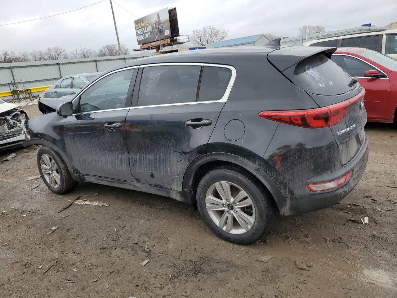 2017 KIA Sportage VIN KNDPM3AC5H7220850 Copart auction photo, front end damage thumbnail 2