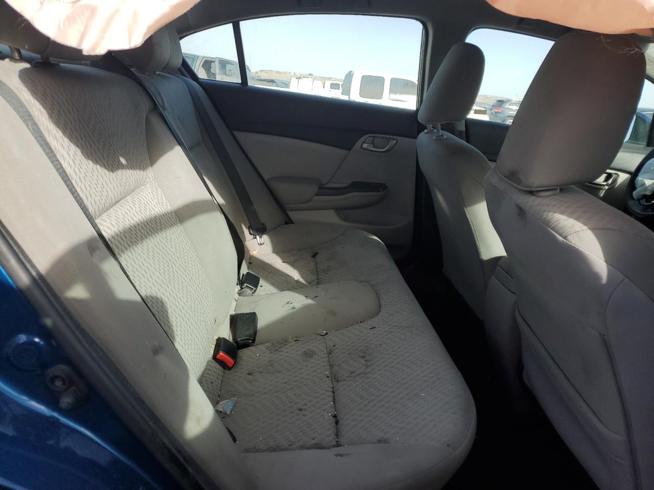 2015 Honda Civic VIN 2HGFB2F59FH524563 Copart auction photo, rear end / front end damage thumbnail 10
