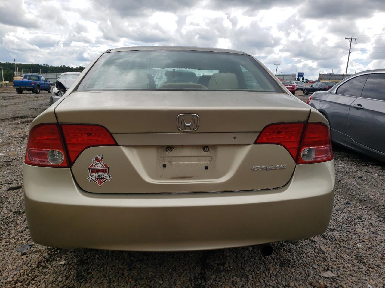 2007 Honda Civic VIN 1HGFA16547L026613 Copart auction photo, front end damage thumbnail 6