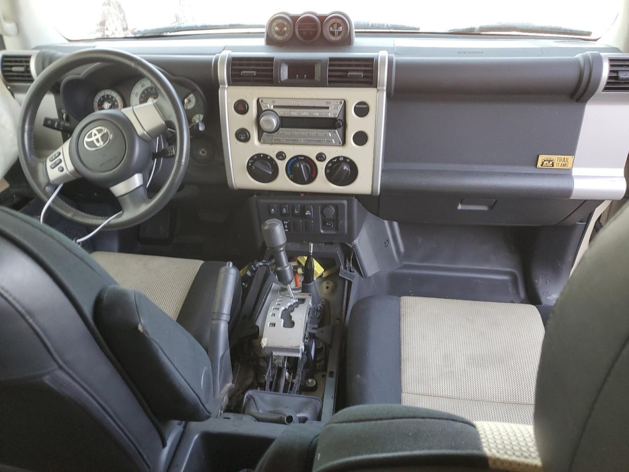 2010 Toyota FJ Cruiser VIN JTEBU4BF6AK094618 Copart auction photo, side damage thumbnail 8
