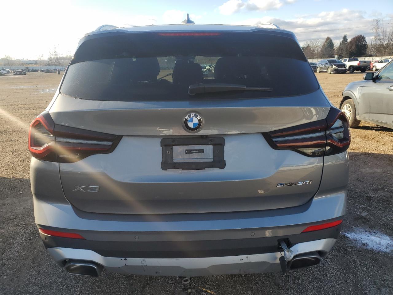 2024 BMW X3 VIN 5UX43DP09R9U54731 Copart auction photo, front end / side damage thumbnail 6