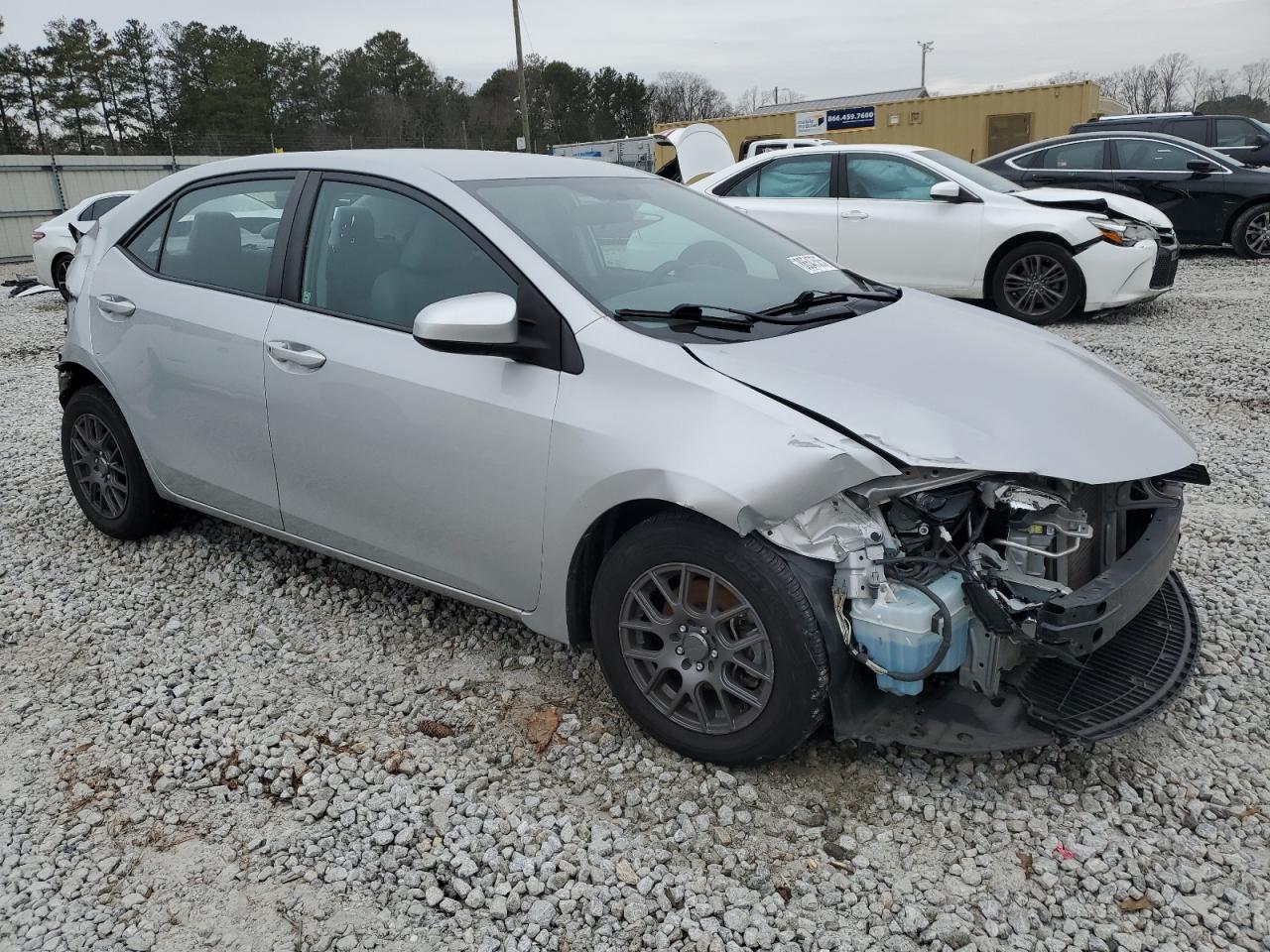2014 Toyota Corolla VIN 2T1BURHE8EC058579 Copart auction photo, rear end / front end damage thumbnail 4
