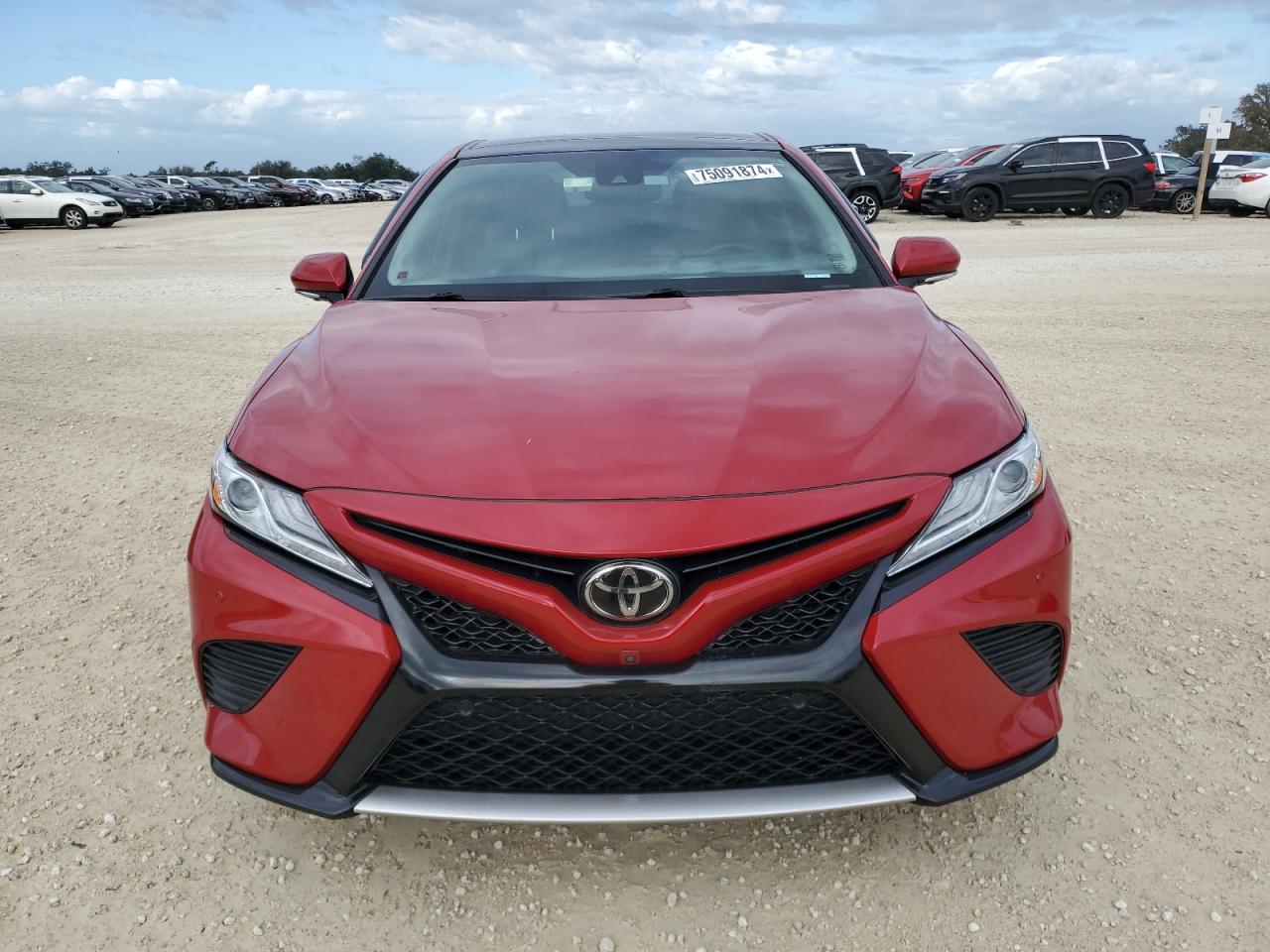 2020 Toyota Camry VIN 4T1K61AK5LU376022 Copart auction photo, water/flood damage thumbnail 5