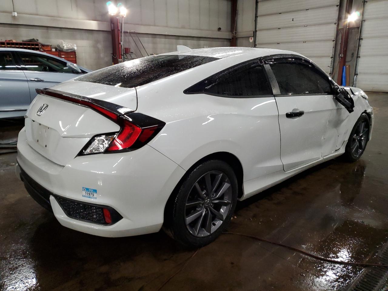 2020 Honda Civic VIN 2HGFC3B30LH352605 Copart auction photo, side / front end damage thumbnail 3