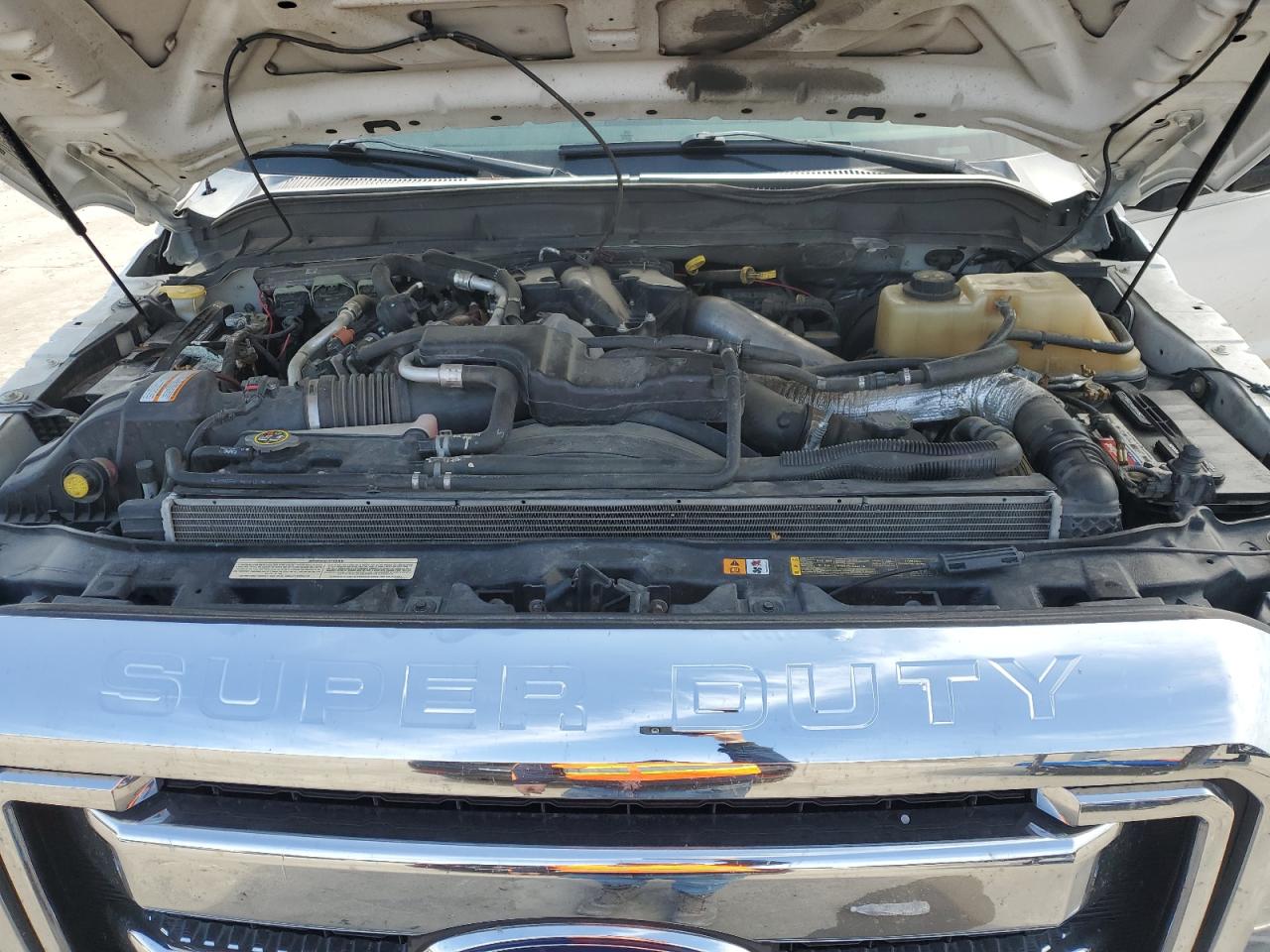 2013 Ford F250 VIN 1FT7W2BT0DEB60713 Copart auction photo, all over damage thumbnail 11