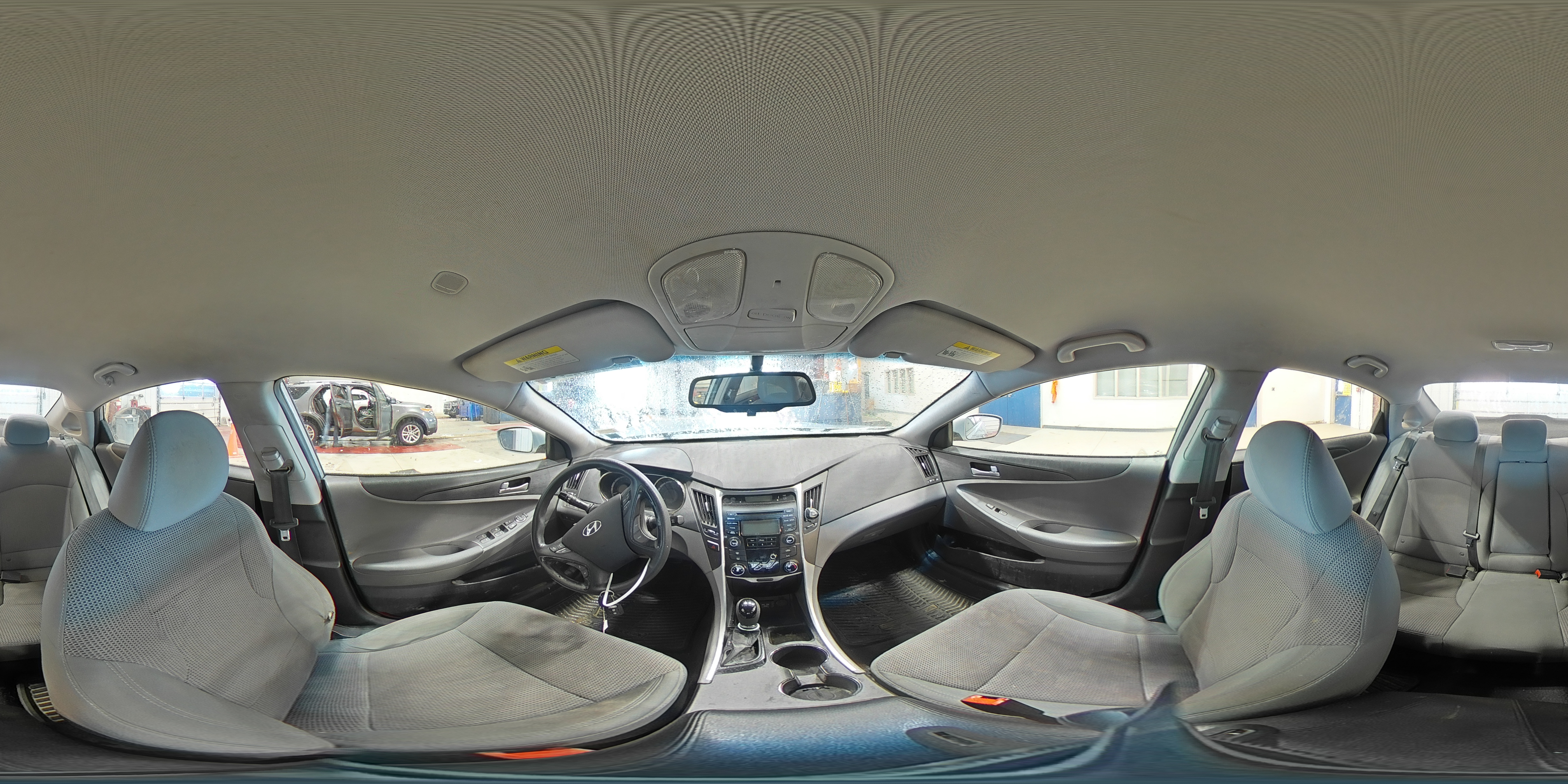 2013 Hyundai Sonata VIN 5NPEB4AC6DH678910 Copart auction photo, front end damage thumbnail 13