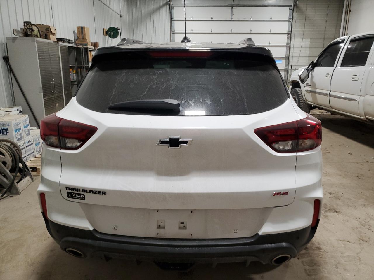 2021 Chevrolet TrailBlazer VIN KL79MTSL4MB135672 Copart auction photo, side / rear end damage thumbnail 6