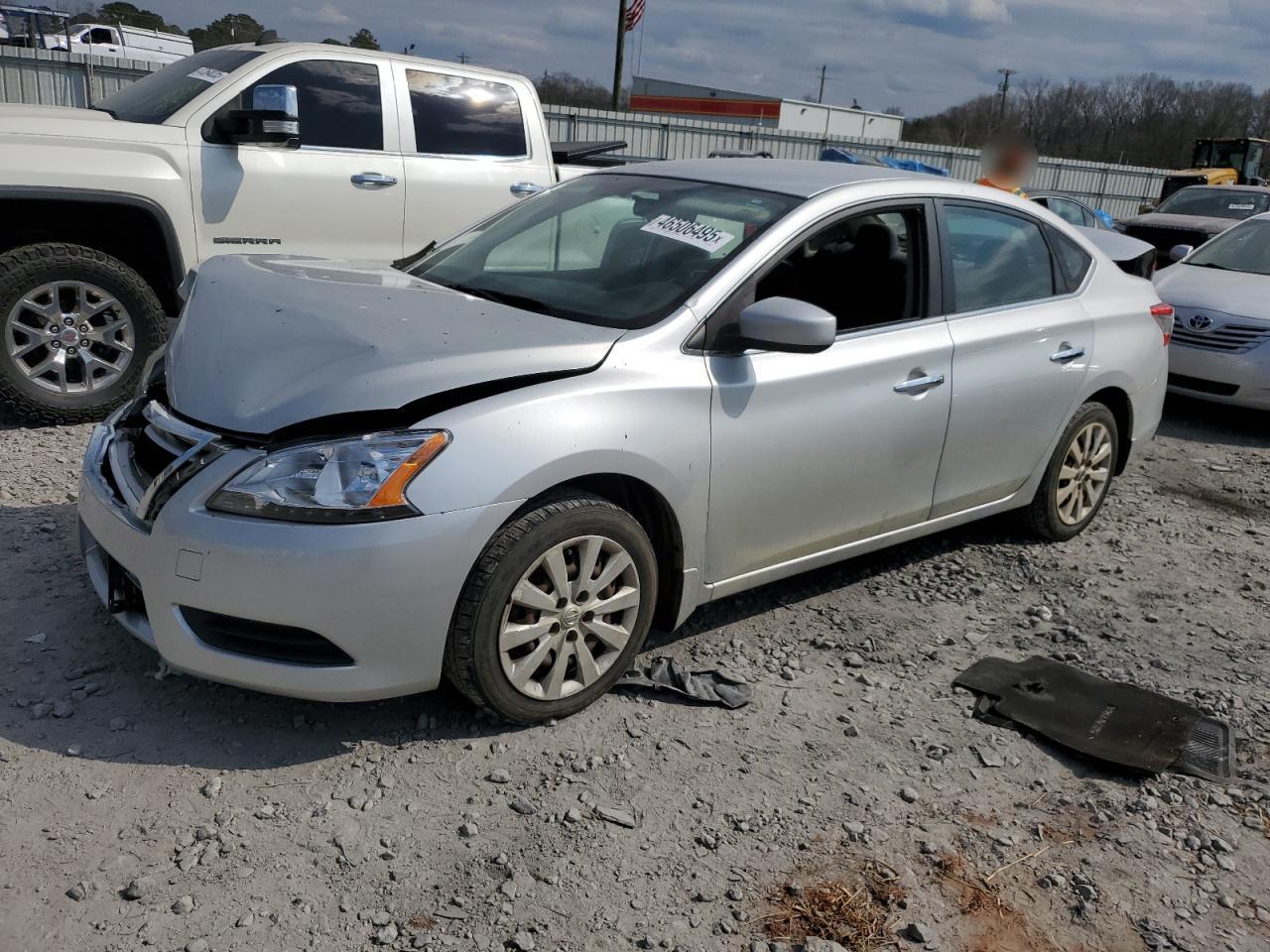 2013 Nissan Sentra VIN 3N1AB7AP7DL733385
