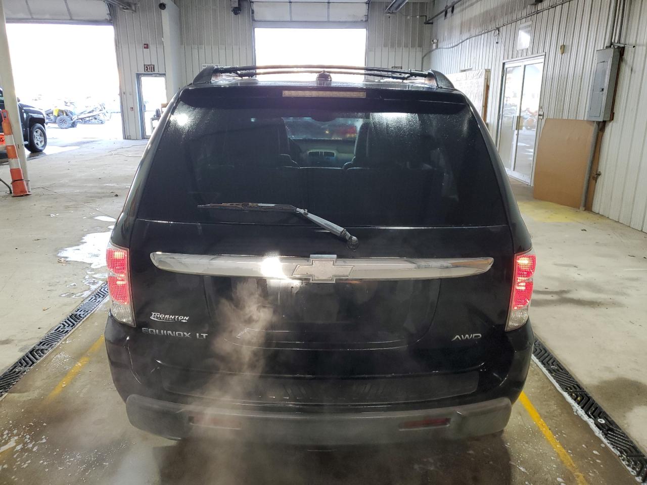 2005 Chevrolet Equinox VIN 2CNDL73F356131001 Copart auction photo, front end / side damage thumbnail 6