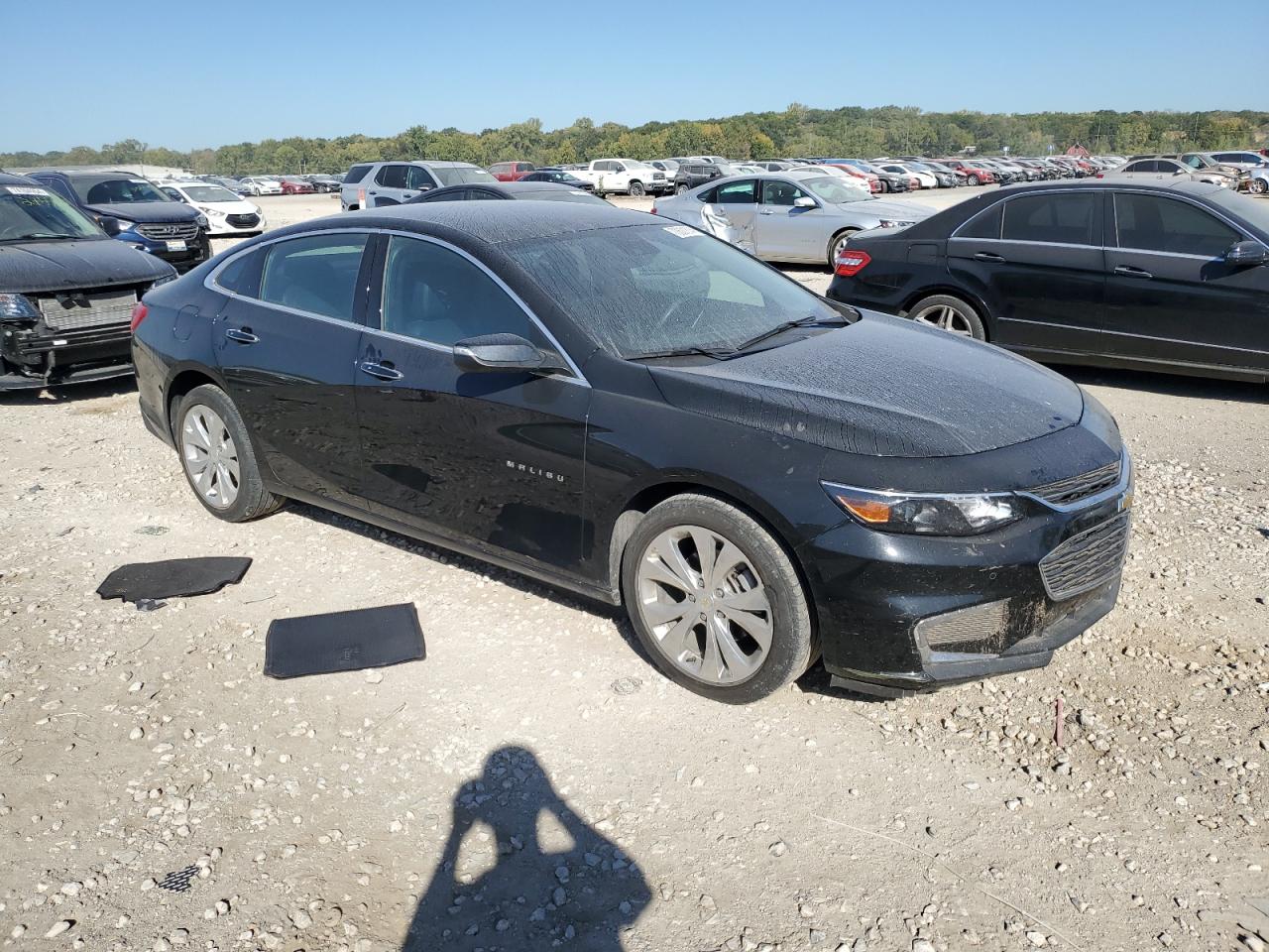 2018 Chevrolet Malibu VIN 1G1ZE5SX6JF288159 Copart auction photo, side damage thumbnail 4
