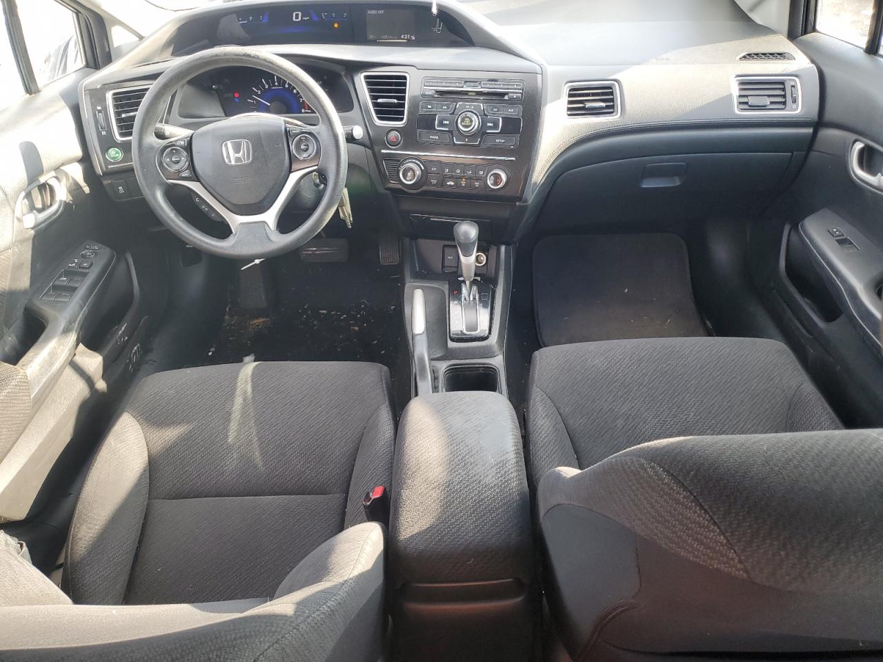 2013 Honda Civic VIN 2HGFB2F52DH538057 Copart auction photo, front end damage thumbnail 8