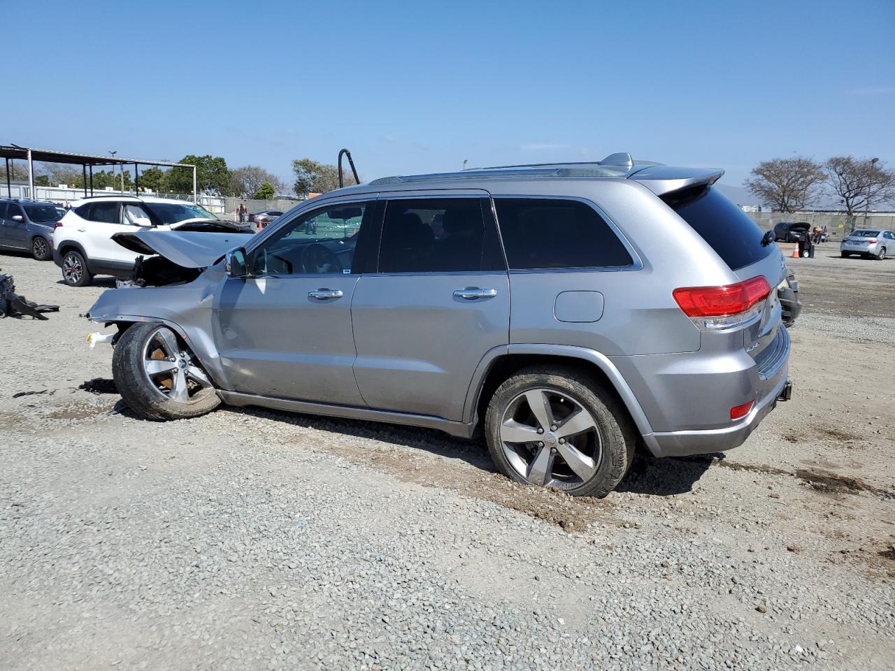 2015 Jeep Grand Cherokee VIN 1C4RJFCG1FC846192 Copart auction photo, front end damage thumbnail 2
