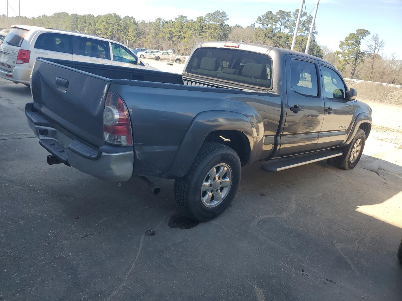 2010 Toyota Tacoma VIN 3TMKU4HN3AM023677 Copart auction photo, side damage thumbnail 3