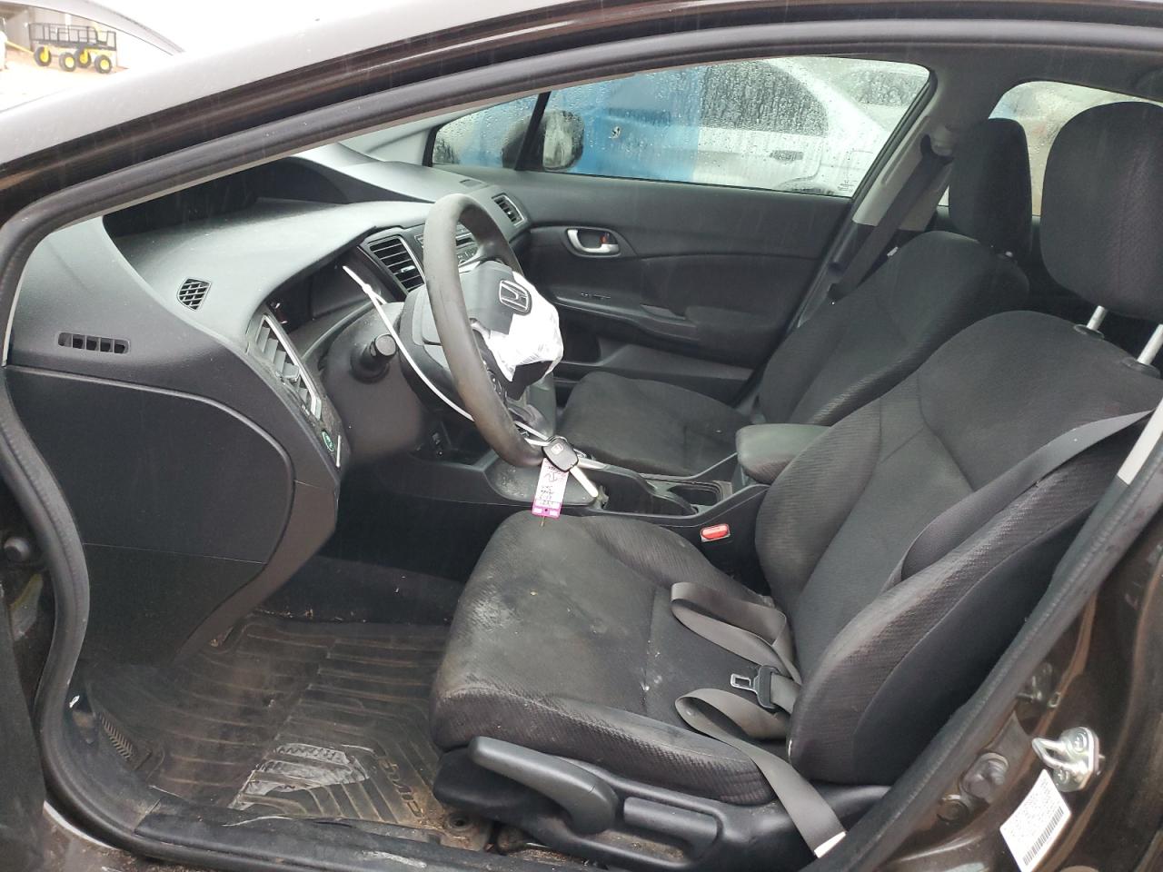 2013 Honda Civic VIN 2HGFB2F51DH524554 Copart auction photo, front end / minor dent/scratches damage thumbnail 7