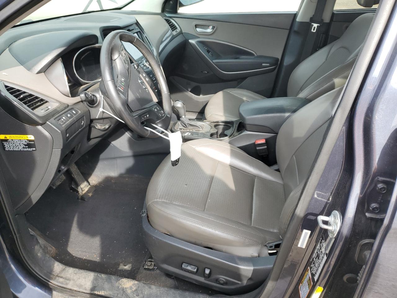 2014 Hyundai Santa Fe VIN 5XYZU3LA0EG213209 Copart auction photo, all over damage thumbnail 7