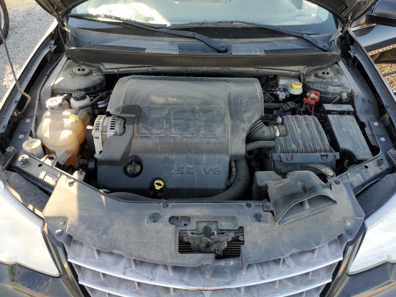 2007 Chrysler Sebring VIN 1C3LC66M87N544541 Copart auction photo, side / front end damage thumbnail 11
