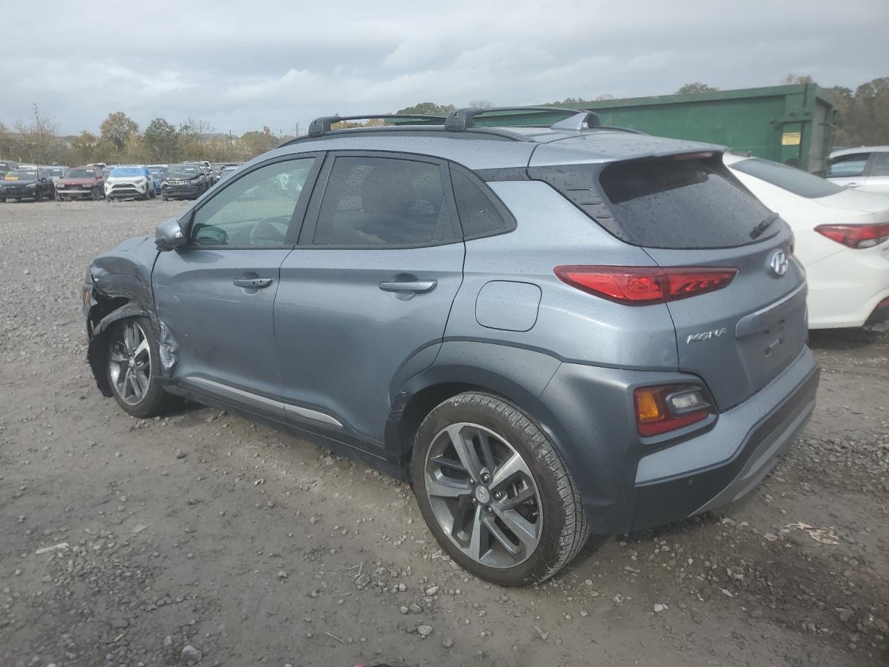 2019 Hyundai Kona VIN KM8K53A51KU351271 Copart auction photo, front end damage thumbnail 2