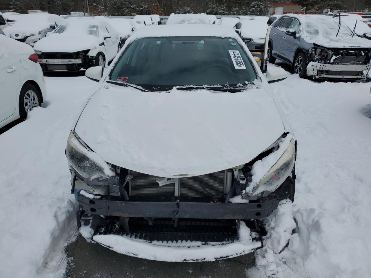 2016 Toyota Corolla VIN 2T1BURHE1GC581302 Copart auction photo, front end damage thumbnail 5