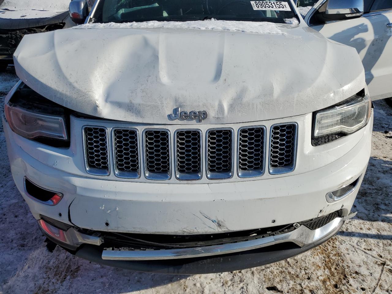 2014 Jeep Grand Cherokee VIN 1C4RJFJG0EC366033 Copart auction photo, front end damage thumbnail 11