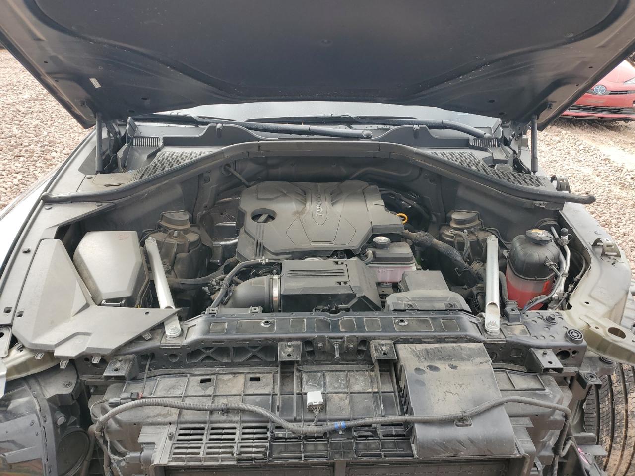 2021 Genesis Gv80 VIN KMUHBDSB8MU041121 Copart auction photo, front end damage thumbnail 11