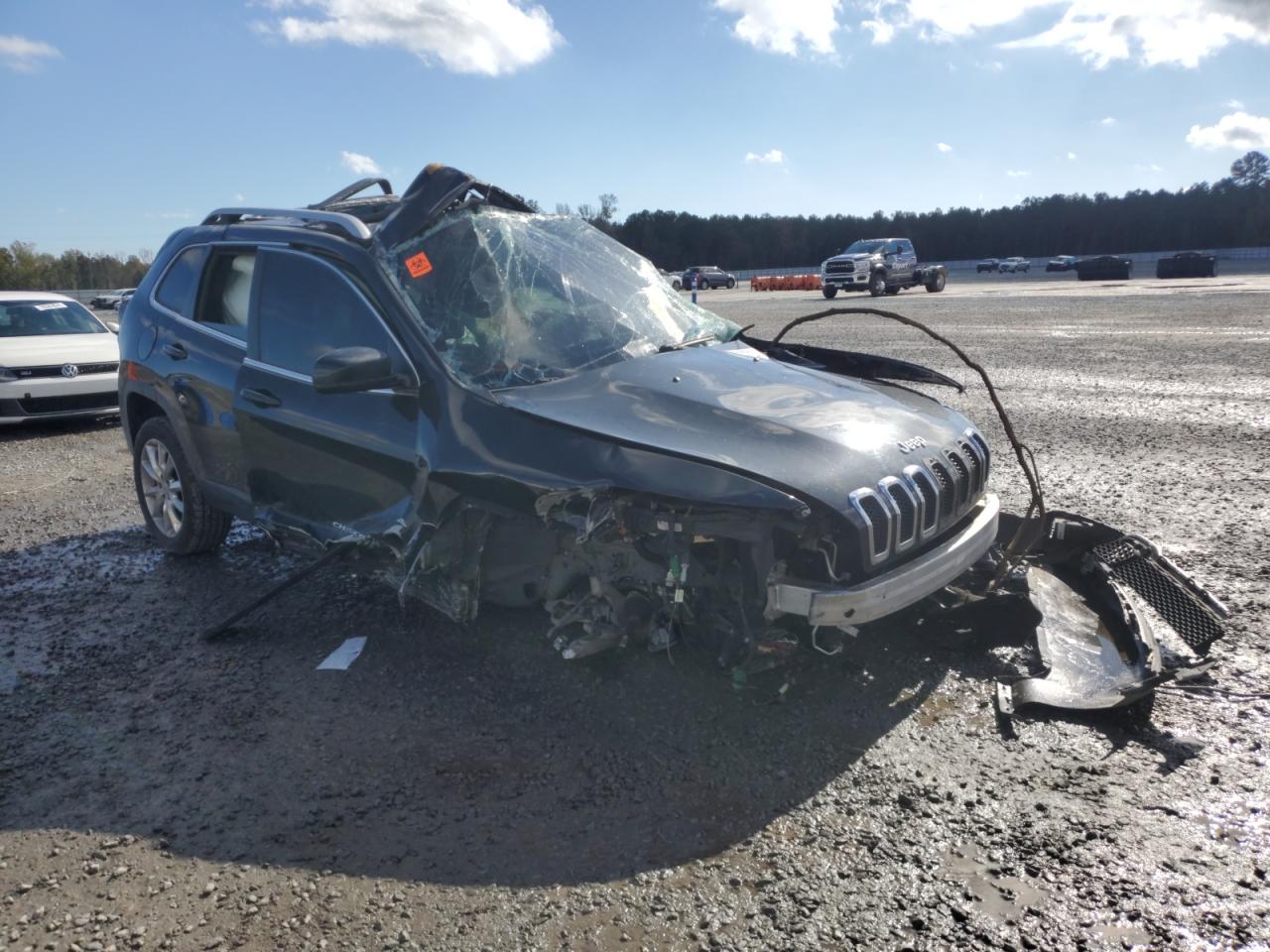 2015 Jeep Grand Cherokee VIN 1C4PJLDB0FW526496 Copart auction photo, all over damage thumbnail 4