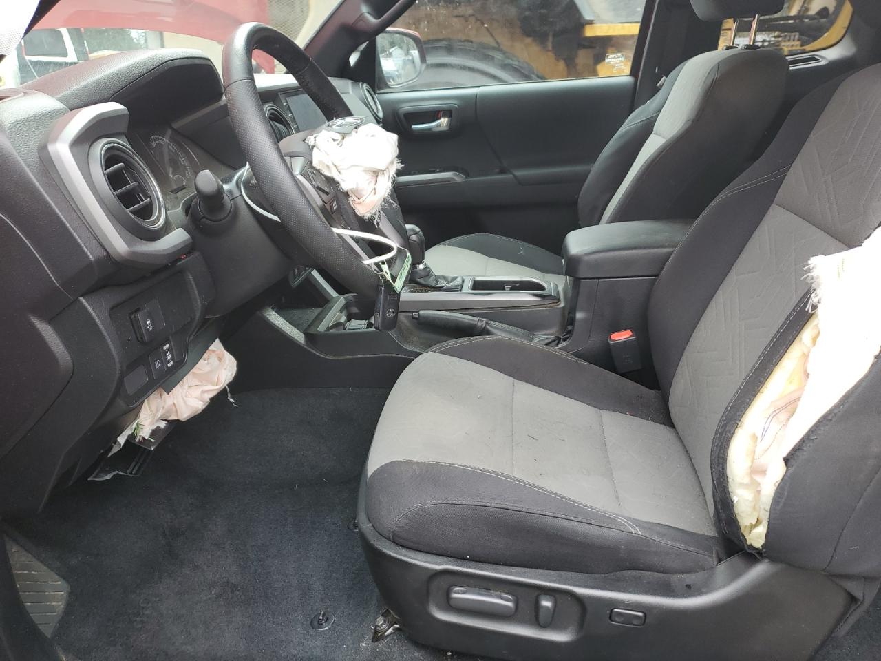 2022 Toyota Tacoma VIN 3TYSZ5AN7NT056726 Copart auction photo, front end damage thumbnail 7