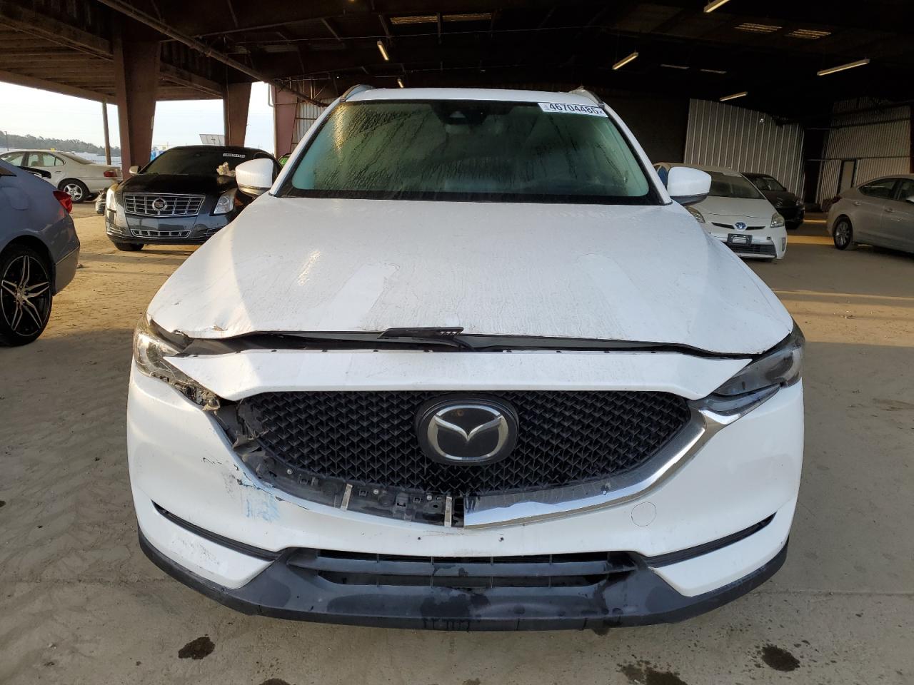 2017 Mazda CX-5 VIN JM3KFBDL2H0161153 Copart auction photo, front end / rear end damage thumbnail 5