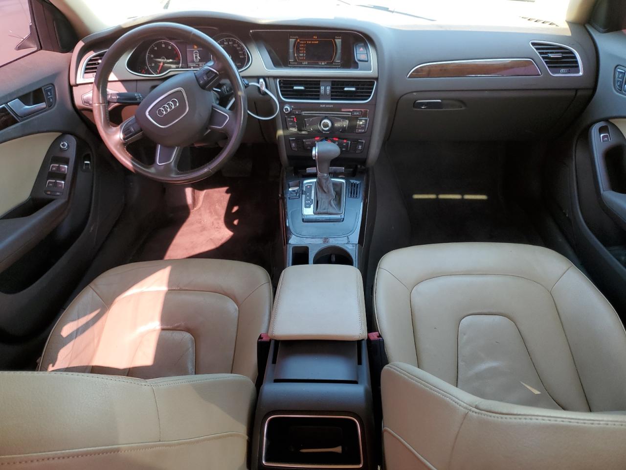 2014 Audi A4 VIN WAUAFAFL6EA086360 Copart auction photo, side damage thumbnail 8