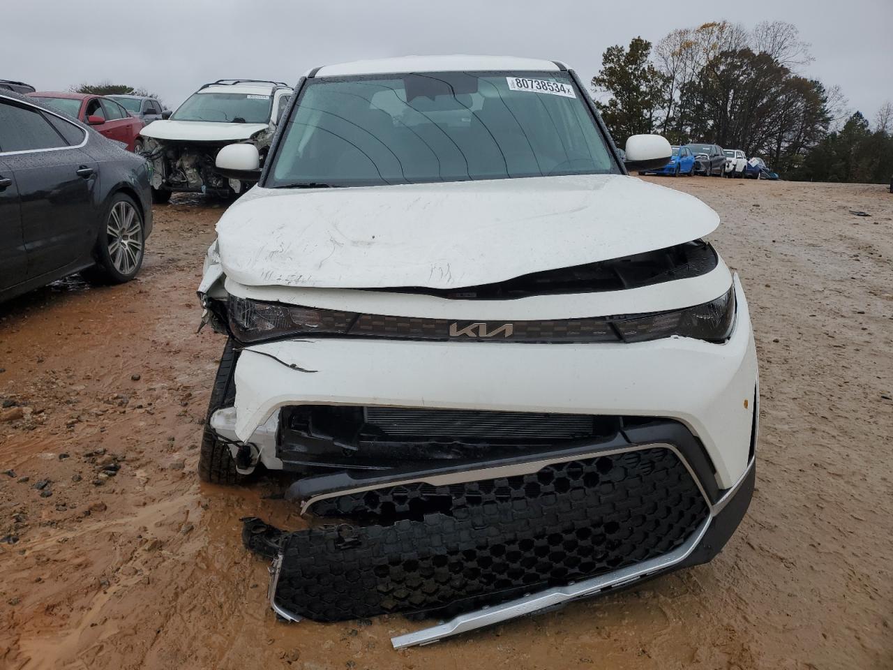 2023 KIA Soul VIN KNDJ23AU5P7872256 Copart auction photo, front end / side damage thumbnail 5