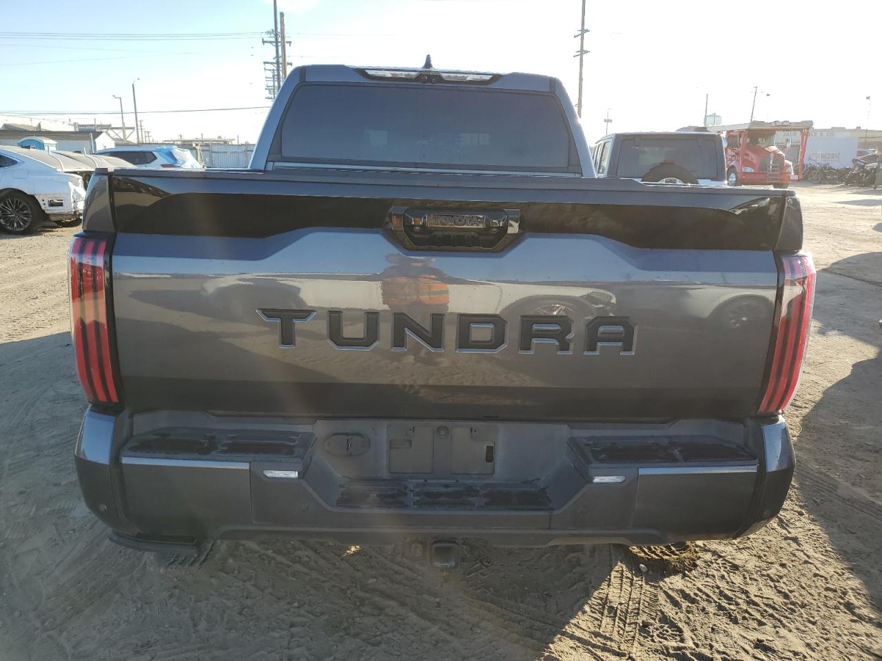 2023 Toyota Tundra VIN 5TFNA5AB0PX020248 Copart auction photo, all over damage thumbnail 6