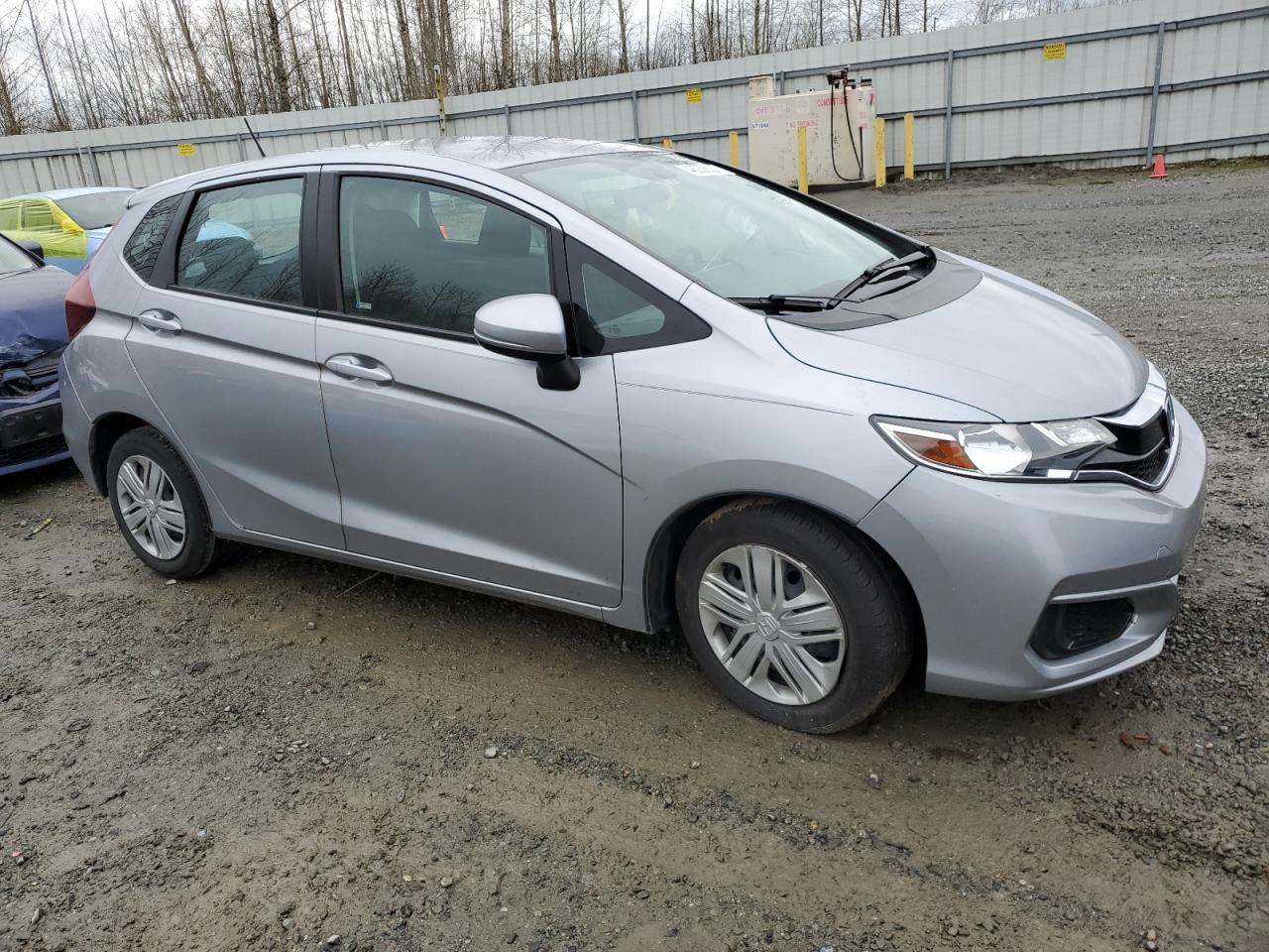 2020 Honda Fit VIN 3HGGK5H43LM711076 Copart auction photo, front end / side damage thumbnail 4