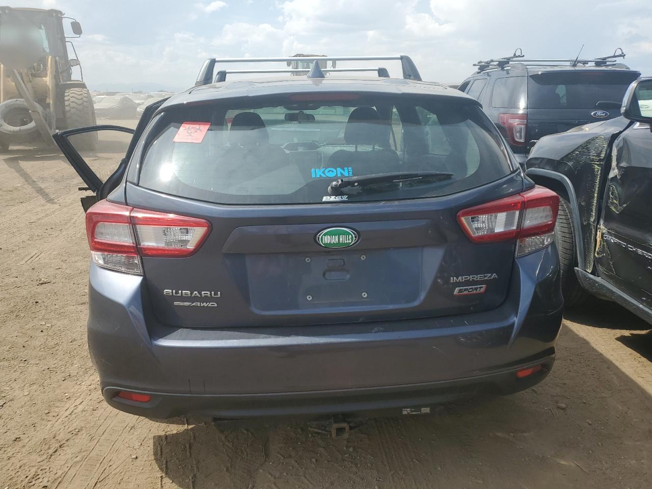 2017 Subaru Impreza VIN 4S3GTAL64H1713775 Copart auction photo, all over damage thumbnail 6
