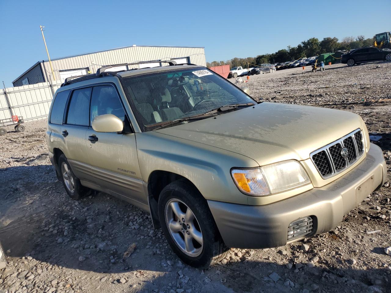 2001 Subaru Forester VIN JF1SF655X1H750948 Copart auction photo, hail damage thumbnail 4