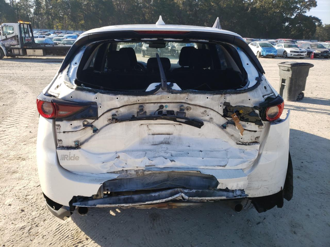 2019 Mazda CX-5 VIN JM3KFABM0K0581670 Copart auction photo, rear end / minor dent/scratches damage thumbnail 6