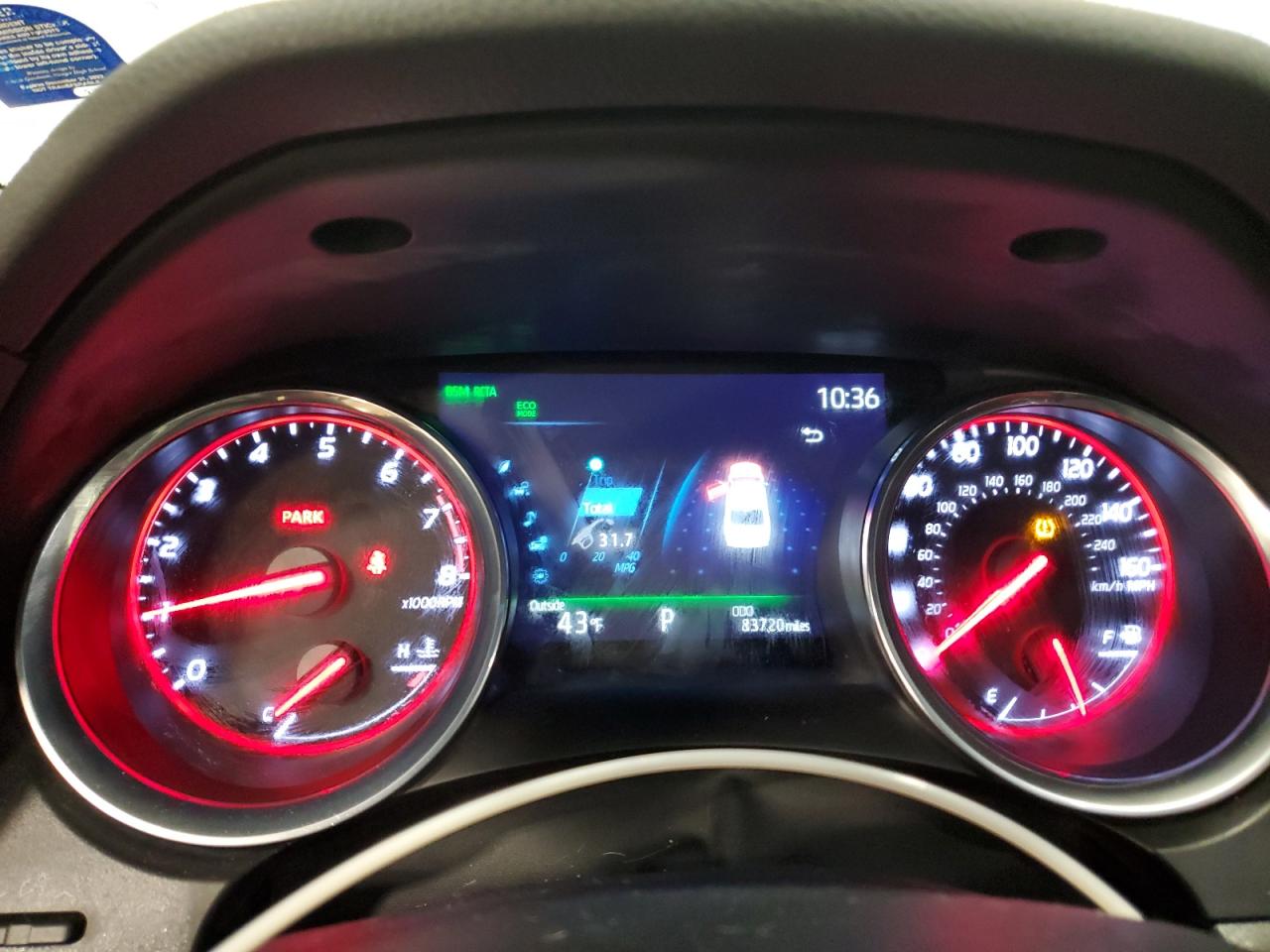 2019 Toyota Camry VIN 4T1B61HK6KU296846 Copart auction photo, all over damage thumbnail 9