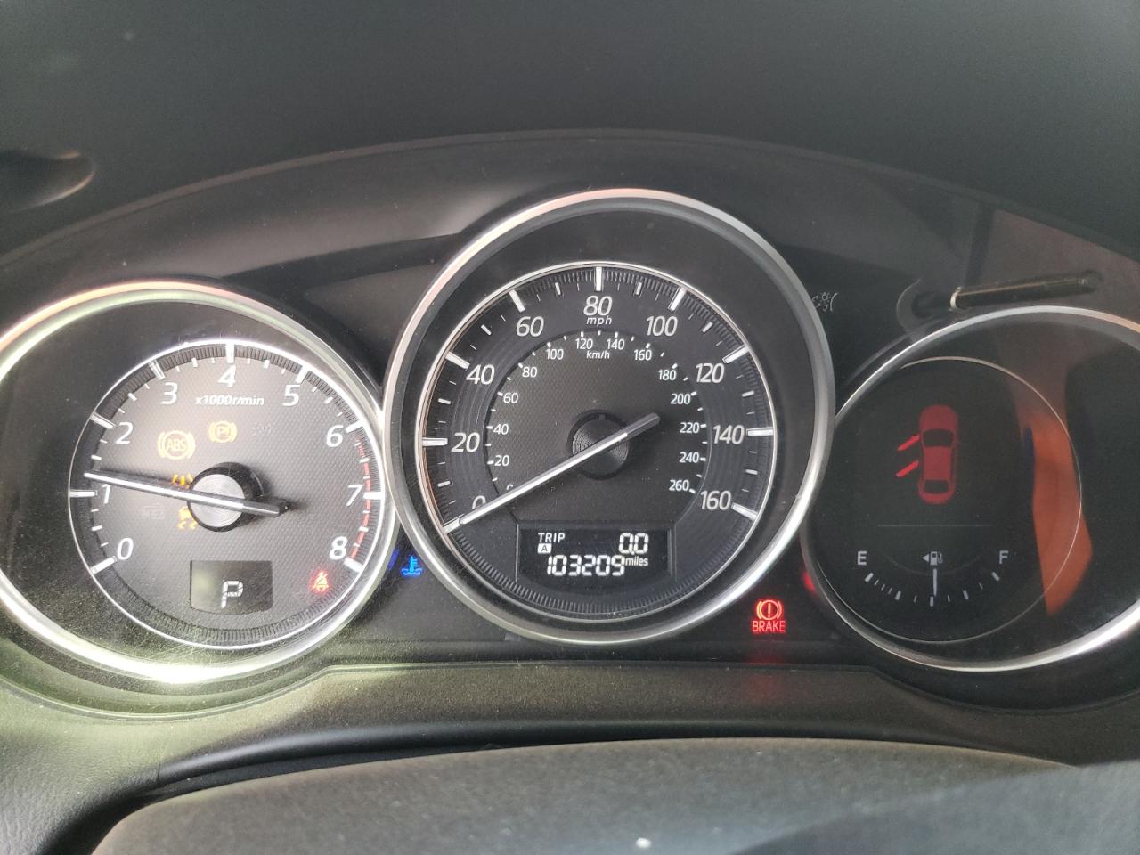 2016 Mazda CX-5 VIN JM3KE2CY6G0632218 Copart auction photo, all over damage thumbnail 9