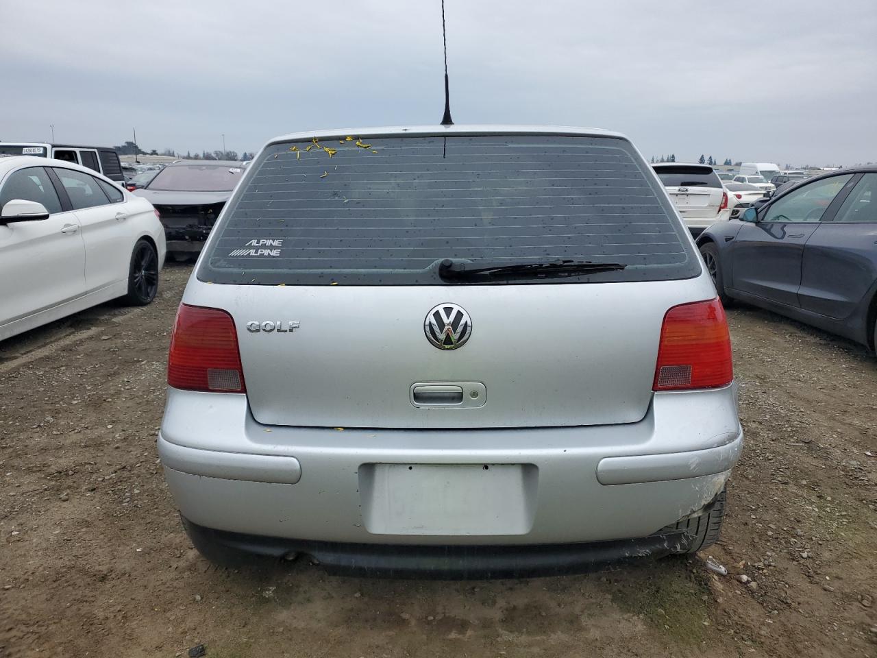 2005 Volkswagen Golf VIN 9BWFL61J754020697 Copart auction photo, front end / rear end damage thumbnail 6