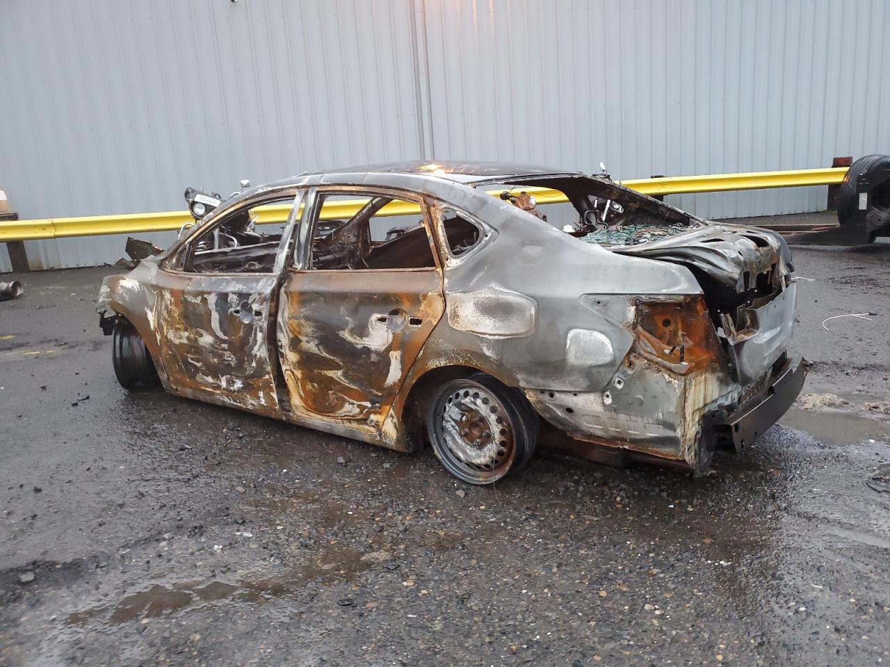 2019 Nissan Sentra VIN 3N1AB7AP4KY311042 Copart auction photo, burn damage thumbnail 2