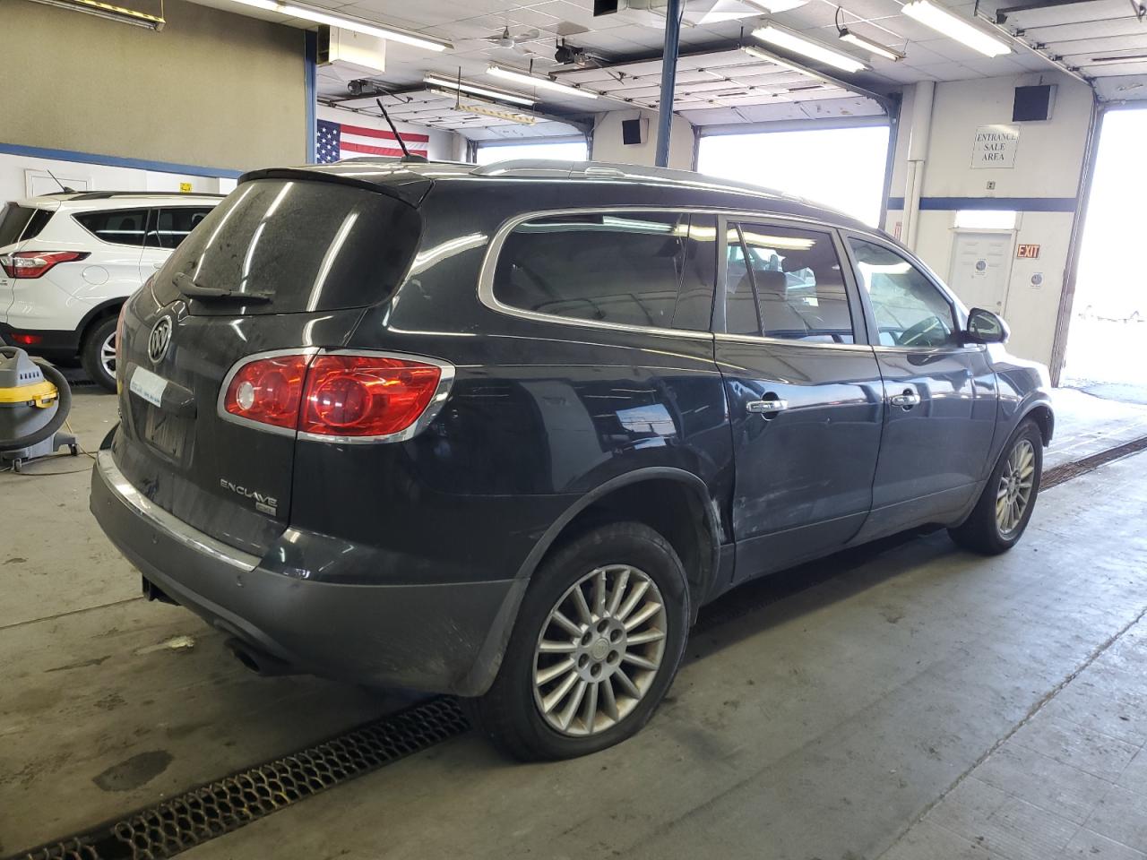 2011 Buick Enclave VIN 5GAKVBED9BJ408206 Copart auction photo, front end / side damage thumbnail 3