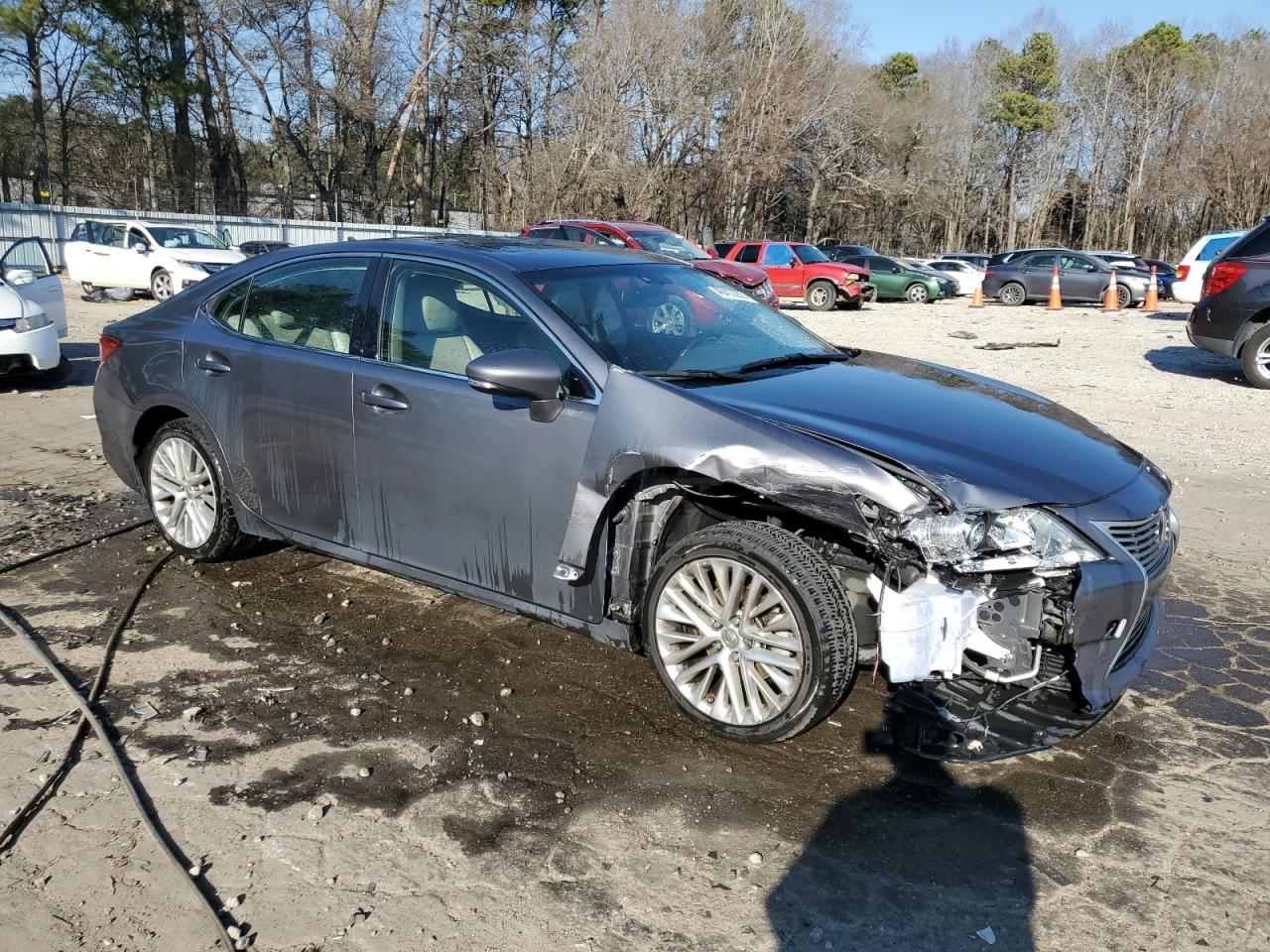 2013 Lexus ES VIN JTHBK1GG7D2062208 Copart auction photo, front end damage thumbnail 4