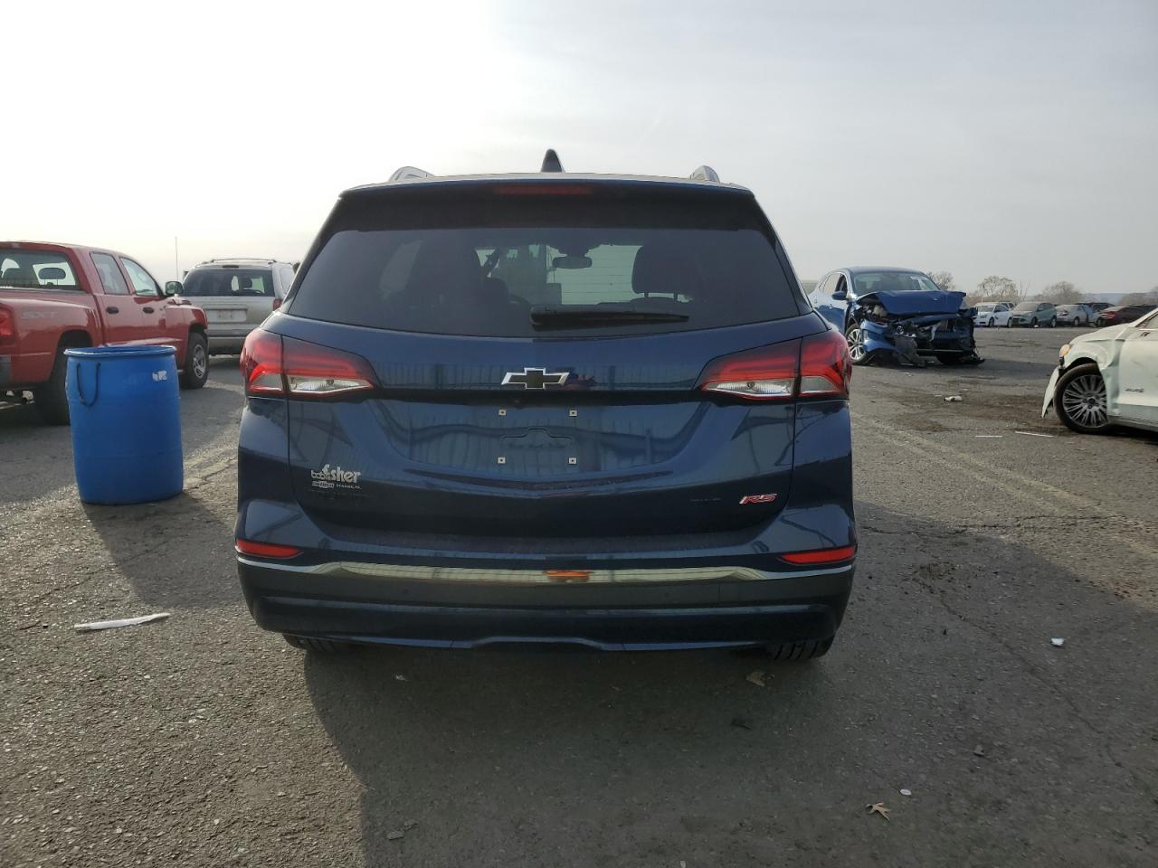 2022 Chevrolet Equinox VIN 3GNAXWEV5NS189677 Copart auction photo, front end damage thumbnail 6