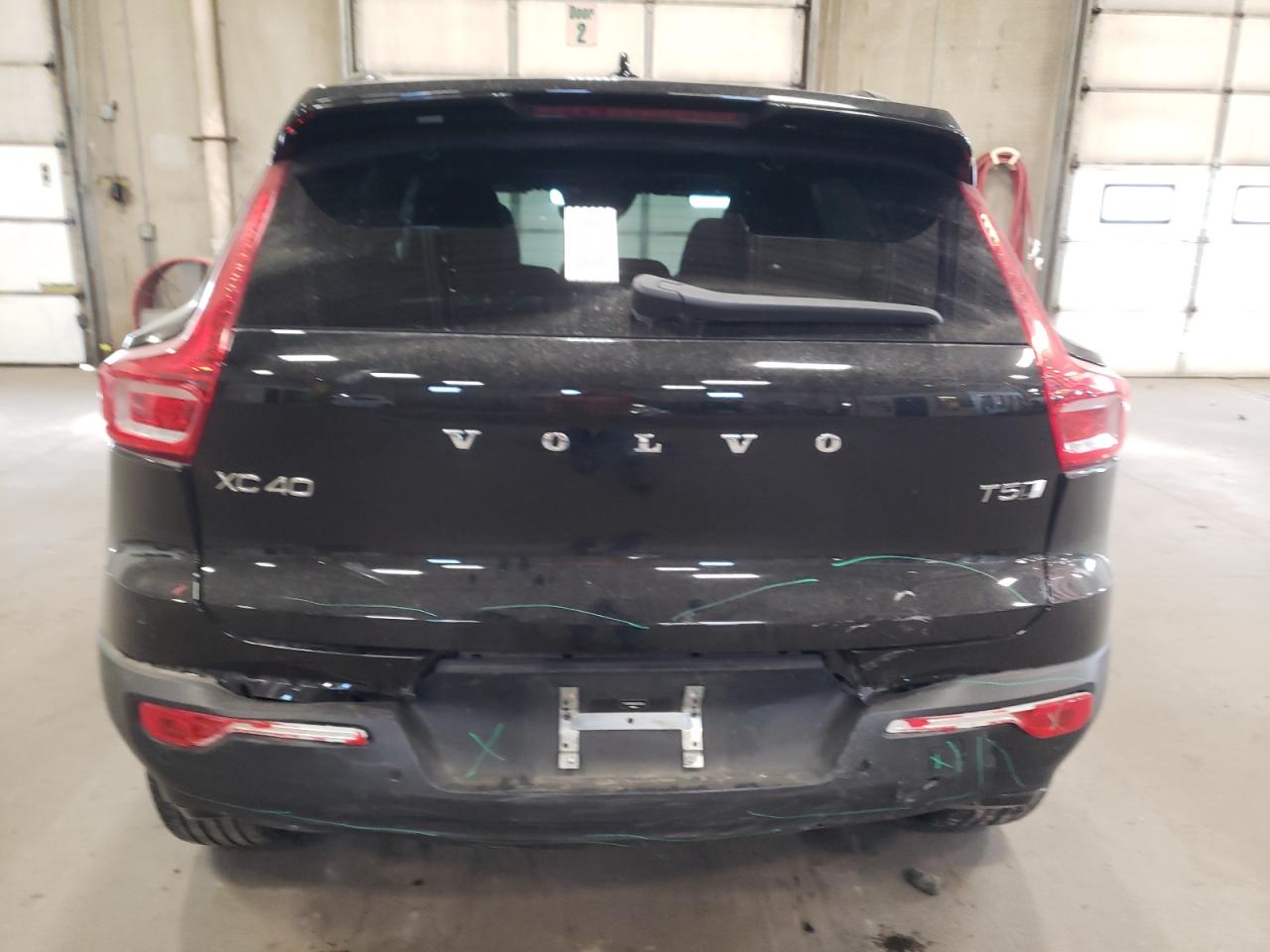 2021 Volvo XC40 VIN YV4162UMXM2523836 Copart auction photo, all over damage thumbnail 6