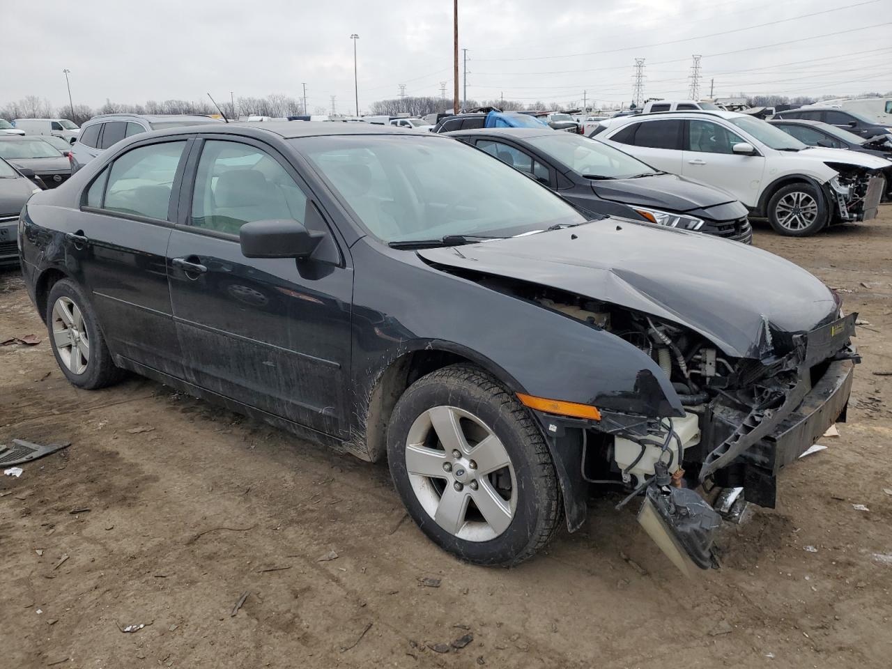 2007 Ford Fusion VIN 3FAHP01147R263159 Copart auction photo, front end damage thumbnail 4