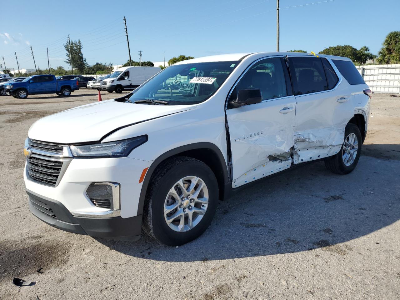 2022 Chevrolet Traverse VIN 1GNERFKW5NJ136505